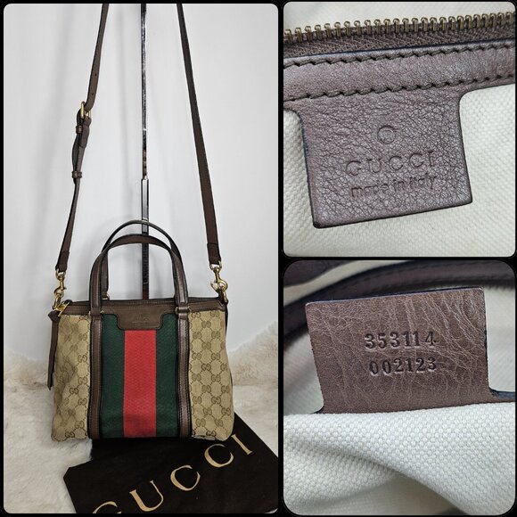Gucci Rania Top Handle 2-Way Bag - Picture 3 of 17